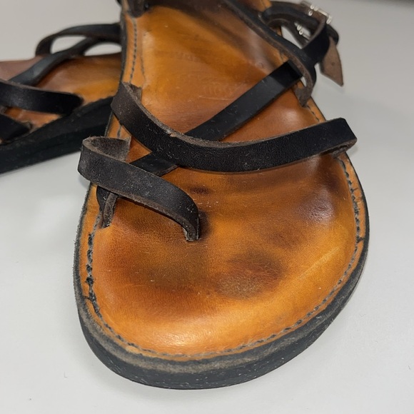 PiperSandals original style men’s size 8.5 hand made in San Antonio Texas - Picture 3 of 13